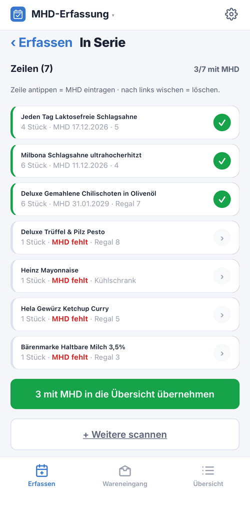 Serien-Scan